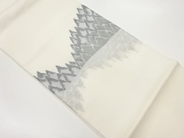 JAPANESE FUKURO OBI / WOVEN TREES